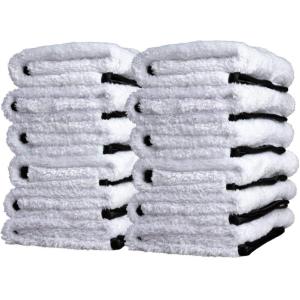 imageAdams Polishes Single Soft Microfiber Towel  Soft Enough for Even The Most Delicate Finishes  Buff Away Polishes amp Car Wax with Ease 12 Pack
