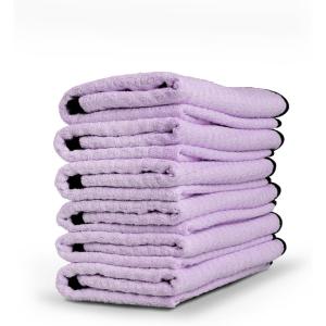 imageAdams Polishes Waterless Wash Microfiber Towel  Waffle Weave Design Traps Dirt amp Safely Cleans Your Car Boat RV Truck and More  Dries Cleans with Waterless Wash System 6 Pack