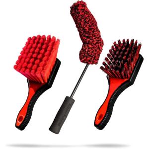 imageAdams Polishes Wheel Brush Kit  Every Brush You Need to Detail Your Cars Wheels Tires Barrels amp More