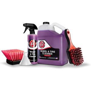 imageAdams Polishes Wheel amp Tire Cleaner 16oz  Professional All in One Car Wash Wheel Well Cleaning Spray for Car Detailing  Safe On Most Rim Finishes288 Fl Oz Pack of 5