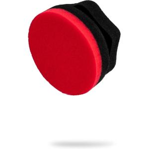 imageAdams Red Hex Grip Car Detailing Applicator  Soft Foam for Applyig Car Wax amp Glaze to Vehicle Automotive Paint Surfaces