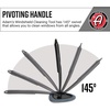 image:imageAdams Polishes Windshield Cleaning Tool  Car Interior Window Glass Wand Accessory with 3 Microfiber Pads amp Extendable Handle for Removing Dust Moisture Haze Defrosting Etc
